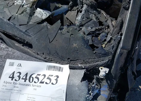 2016 BMW 550I from USA, damaged, VIN WBAKN9C56GD962728